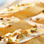 Chevre and almonds